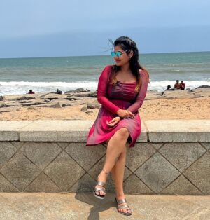 VJ Ezhilarasi Instagram - Pondi🍒