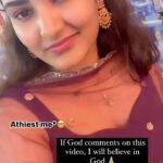 VJ Ezhilarasi Instagram – Tag those atheists makkal here😂
Edho Indah concept trending ahm🙈 
.
FYI: That’s not viboodhi that’s ponds powder bruh☺️ Anbe sivam 🙏💫