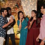 VJ Ezhilarasi Instagram - Mates♥️✨Throwback to one memorable birthday 15/09/2023 . Thanks to each one of u, for ur presence🙏 . @parthasarathi_k_murugan u wer missed in these pictures😐