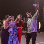 VJ Kalyani Instagram – Swipe>>> 💛
(DO NOT MISS THE LAST PIC‼️
Or may be the pics on the wholeee🙈)
…
Yet an other massive show with stellars @sivakarthikeyan  @sreeleela14 @actorsathish @iambababaskar 
Anantara’24 Thankyou for all the loveee DSU💛💛

Breaking the blues with @lithas_rentals 
📸: @balaartphotography thankyou, loving the work!

#host #collegeculturals #gratitude #sreeleela #sivakarthikeyan #actorsathish #bababaskar #fun #vjkalyani🎤