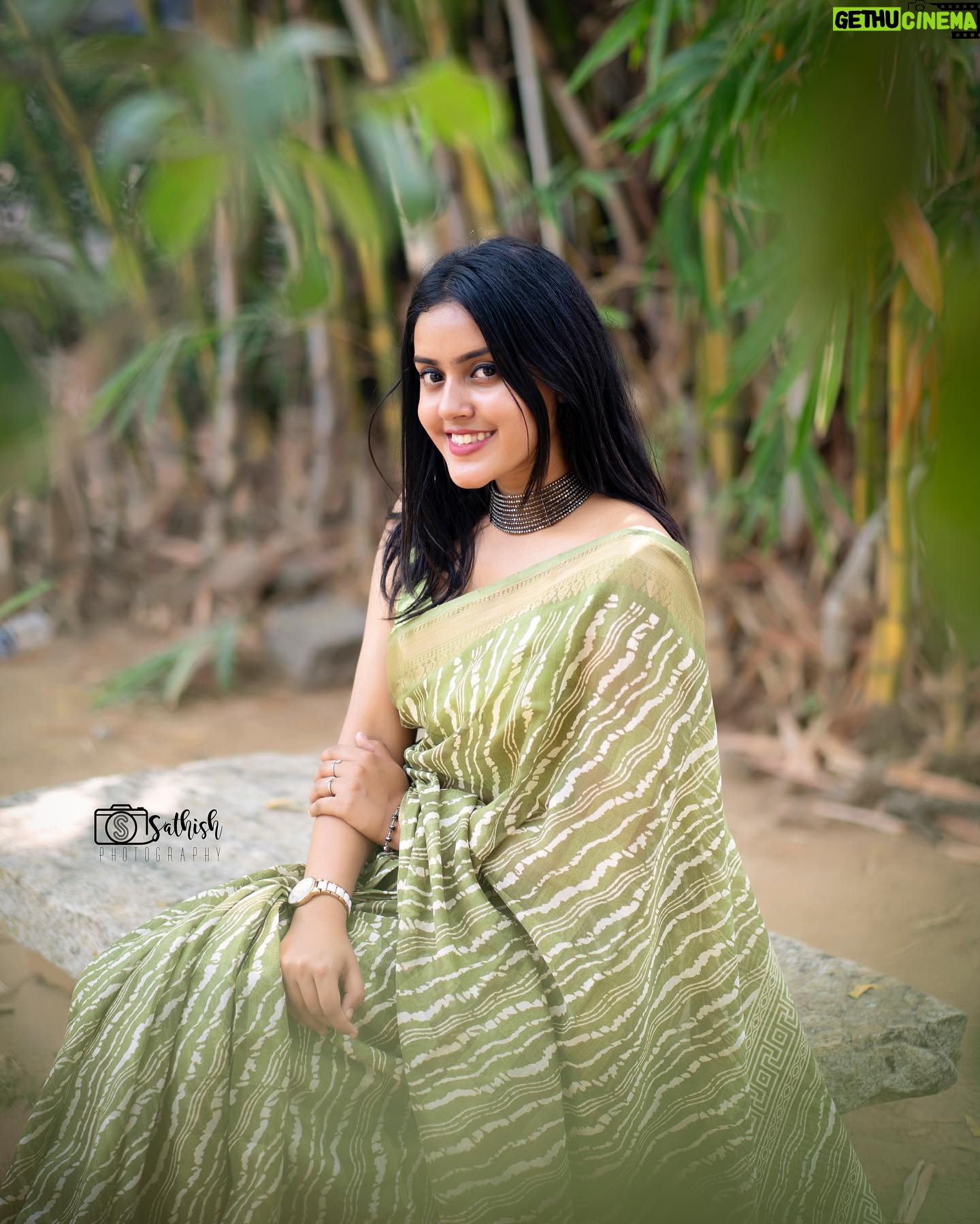 VJ Kalyani Instagram - 💚💚 ... 📸: @sathish_photography49