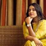 VJ Kalyani Instagram - Too many Desi Vibes :) ... Wearing: @shanus_boutique Makeup & hair: @bhavishyaa_makeover 📸: @bhavishyaa_makeover