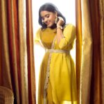 VJ Kalyani Instagram - Too many Desi Vibes :) ... Wearing: @shanus_boutique Makeup & hair: @bhavishyaa_makeover 📸: @bhavishyaa_makeover