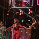 VJ Kalyani Instagram – Swipe>>> 💛
(DO NOT MISS THE LAST PIC‼️
Or may be the pics on the wholeee🙈)
…
Yet an other massive show with stellars @sivakarthikeyan  @sreeleela14 @actorsathish @iambababaskar 
Anantara’24 Thankyou for all the loveee DSU💛💛

Breaking the blues with @lithas_rentals 
📸: @balaartphotography thankyou, loving the work!

#host #collegeculturals #gratitude #sreeleela #sivakarthikeyan #actorsathish #bababaskar #fun #vjkalyani🎤