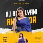 VJ Kalyani Instagram – Hello! Makkalae!
Look Who Is Here @vj_kalyani 
For The Super Duper!

Celebrate | Meet & Greet
Ever Green Queen
@namita.official 

@studiooneincentertainments 
@maethirajulunaidu 
@smart_decors.in 

Proudly Present’z 

Meet | Greet | Celebrate
@namita.official 

Powered By!
@svtv_official 

Tom | 02 June | Sunday | 5pm

Crafted & Curated By!
@studiooneincentertainments 
@actorrizubhai_official 

Tomorrow!
Don’t Miss It!

Entry Freeeee!