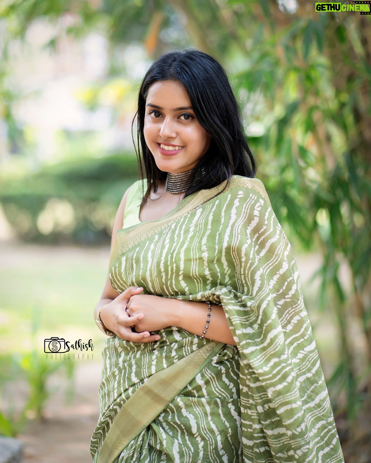 VJ Kalyani Instagram - 💚💚 ... 📸: @sathish_photography49