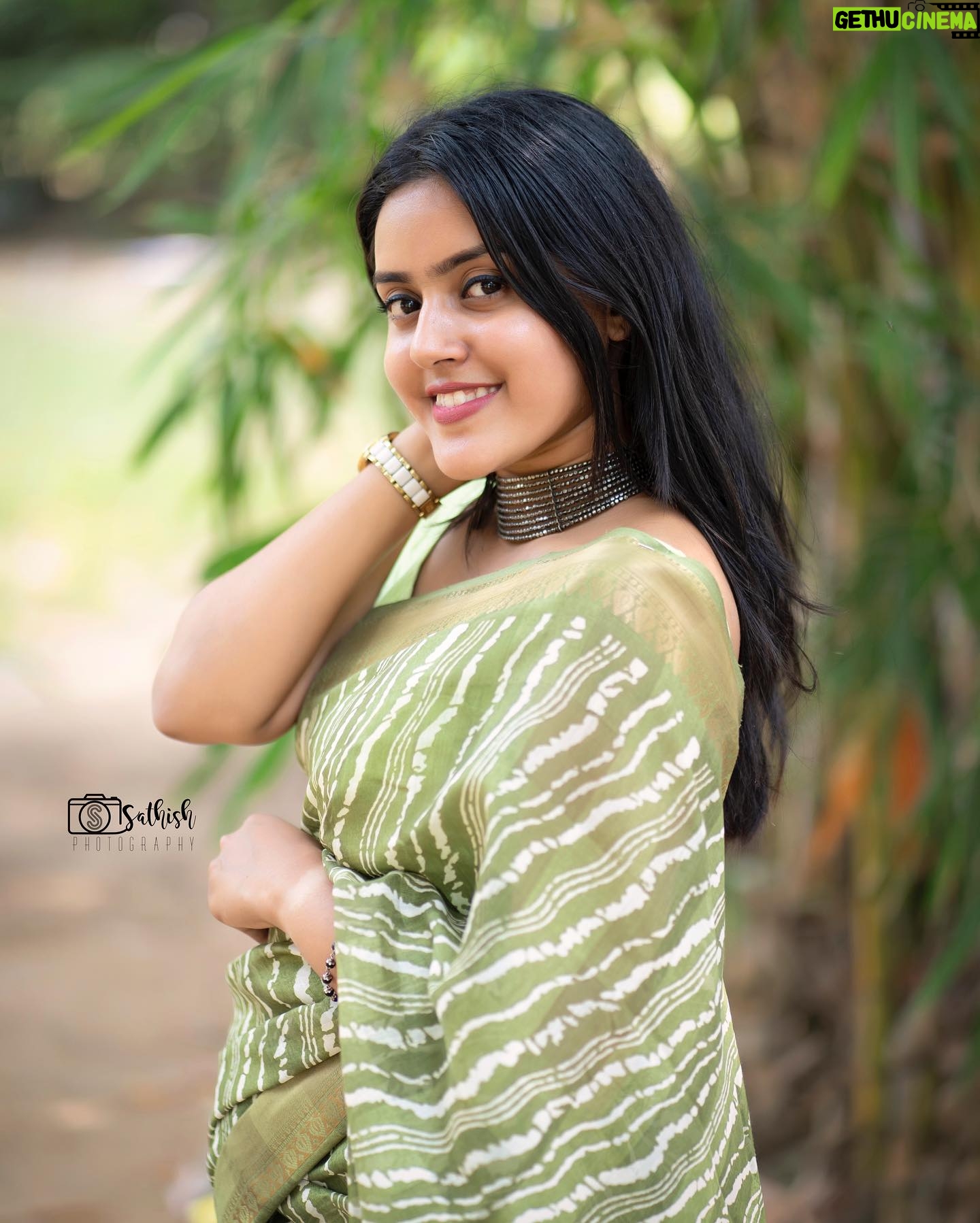 VJ Kalyani Instagram - 💚💚 ... 📸: @sathish_photography49