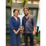 VJ Tara Instagram – Had a beautiful conversation with @vineeth84 ✨
.
.
#varshangalkkushesham