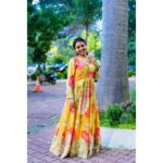 VJ Tara Instagram – Got this beautiful outfit from @nach.fashionstoreindia and you guys can get yours from them too for this diwali🤩🙌
.
.
Pc: @nikith_yoshua