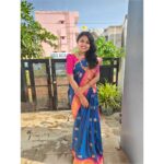 VJ Tara Instagram – Happy diwali 🪔🎆
.
.
Saree: @srijeyamsarees 
Blouse: @_barnali_fashion_ 
Jewel: @aarvee.chennai 
#saree #ethinicwear #traditionalwear #ootd #diwali