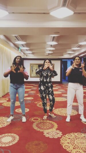 VJ Tara Instagram - Kavala with these girls 🥳 
.
@sanjanamiriam @yuvarekha_jarald 
#dance #dancereels #reelsindia #kavala #dancer #jailer #rajinikanth #tamannahbhatia #anirudh