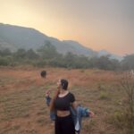 Vaibhavi Joshi Instagram - Go wild, for a while 🖤⛰️ #nature #newyear #2024 #happynewyear #january #winter #reel #reelindia #instadaily #instagram #instagood #instafashion #reellife #naturelover #naturephotography #instareels #mountains #jungle #forest #animallovers #thursday #healing #selfcare #actress #peace #vaibhavijoshi #sunset