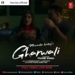 Vaibhavi Joshi Instagram - "Har Gharwali Special hondi hai" 😍 #Gharwali a track by @maninderkailey out now : http://bit.ly/Gharwali-ManinderKailey Music by - @desiroutzofficial @framesingh ,director @iammiddha Enjoy the track, spread Love & Make them feel special !! tune in to this track now on our YouTube channel #TSeriesApnaPunjab