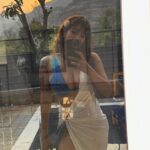 Vaibhavi Joshi Instagram - Body is just a mirror reflecting your inner state of consciousness. 🌟 @prana_eco_villa #friday #weekend #nature #bikini #model #actress #fashion #fashionstyle #naturelovers #mirror #reflection #weekend #bikinifitness #fitness #fit #happy #happiness #instagood #instadaily #style #motivation #inspiration #knowthyself #pose #lifestyle #life #vaibhavijoshi #bollywood #tollywood #pollywood #sunset