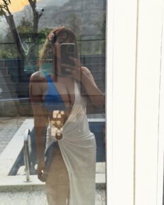 Vaibhavi Joshi Instagram - Body is just a mirror reflecting your inner state of consciousness. 🌟 @prana_eco_villa #friday #weekend #nature #bikini #model #actress #fashion #fashionstyle #naturelovers #mirror #reflection #weekend #bikinifitness #fitness #fit #happy #happiness #instagood #instadaily #style #motivation #inspiration #knowthyself #pose #lifestyle #life #vaibhavijoshi #bollywood #tollywood #pollywood #sunset