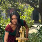 Vaishali Raj Instagram - One of my fav 🎶💗 . . . Shot by @ganesh_b_parugani Hair by @vicky_hairstylist_official Styling @konasfashion . . . #powerpaandi #love #tamil #songs #never #nature #lover #naturephotography #dhanush