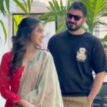 Vaishali Raj Instagram – Tried to shake a leg,literally tried but i only walked through the entire song of Hello Ammayi from #MastuShadesUnnaiRa. Releasing on Feb23rd. 
Sorry @a.gomatam, stole your heroine for a reel. 😝