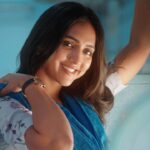 Vaishali Raj Instagram - 💙 song on loop 🙇🏻‍♀️ . . . . Outfit @pns_collections_madhuri #chinna #love #music #on #repeat #instadaily #trending #reels