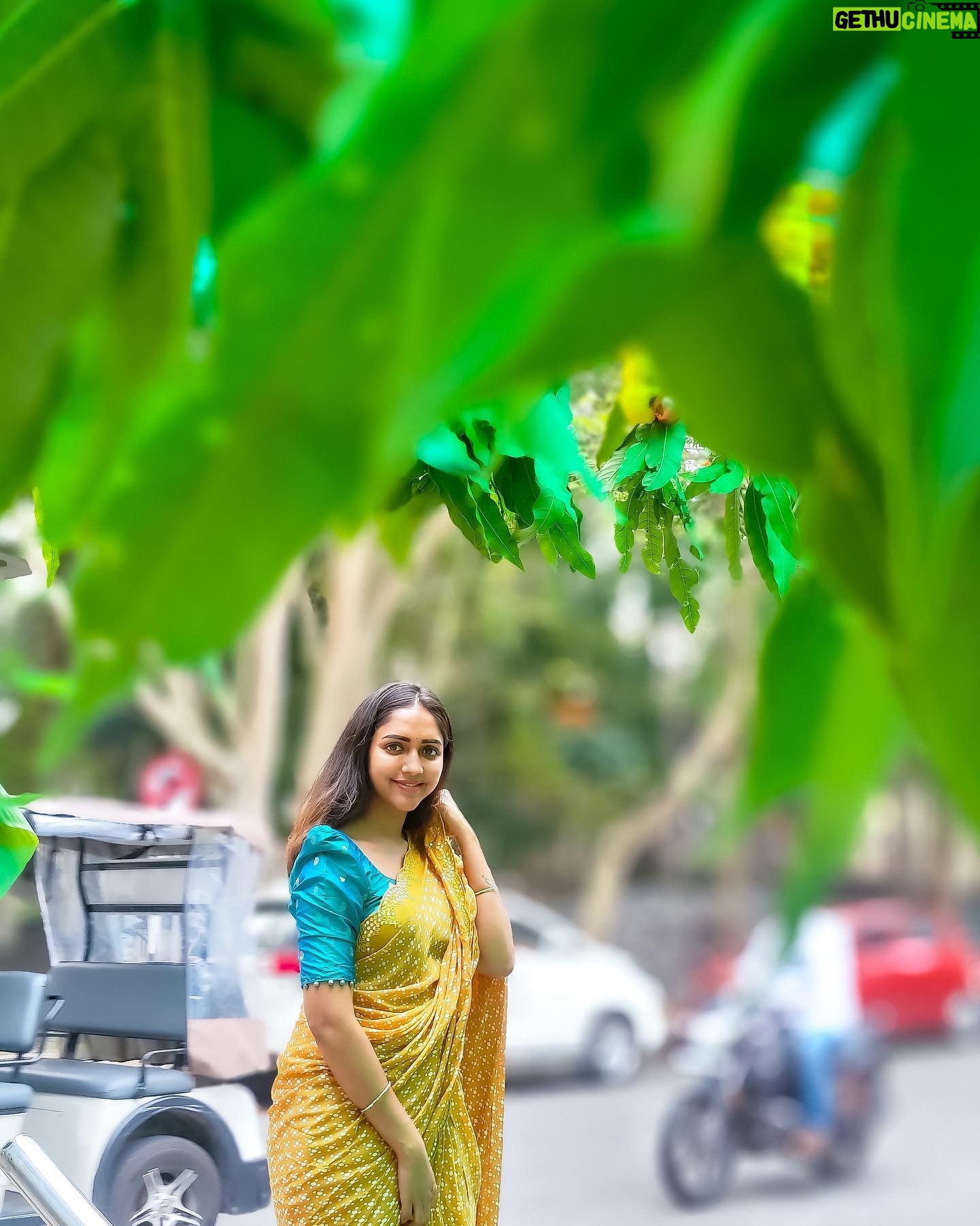 Vaishali Raj Instagram - Andariki sriramanavami subhakanshalu🙏🏻☺️ . . . #jaishriram #ramnavmi #navami #saree #vibes #festival #mood #throwback #love #candid