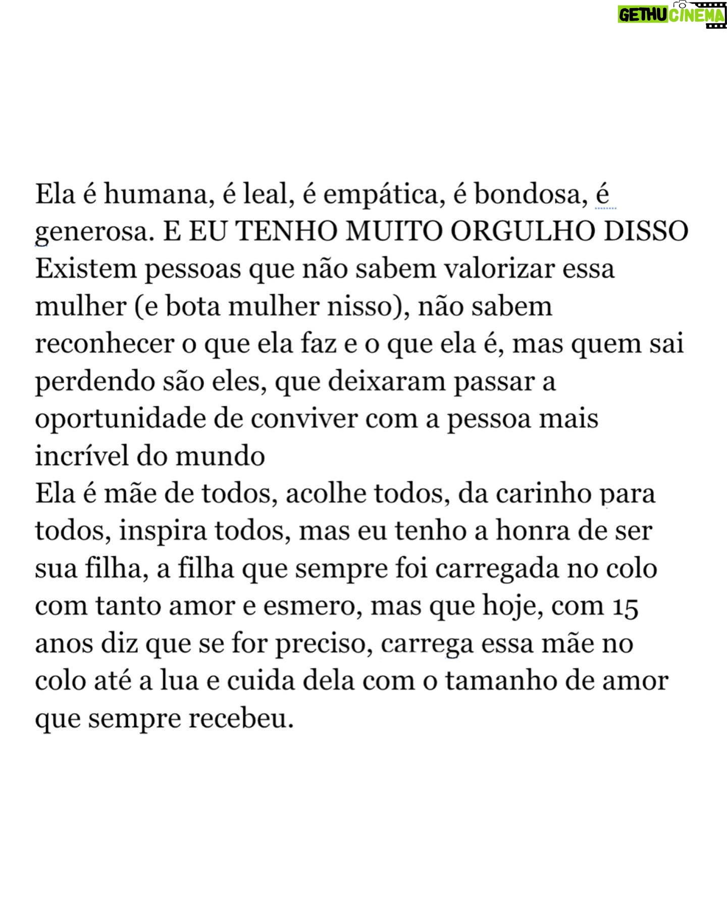 Valenthina Rodarte Instagram - O meu amor é tão grande que o texto não coube na legenda kkkk Ele está no final do álbum Te amo mamãe Obrigada por tudo 🫶💓✨❤️ #mae #diadasmaes #amor