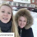 Valentina Mazunina Instagram - #Repost @shekunovamariya with @repostapp ・・・ Привееееет, Пермь!!!😄😄😄 #МашаВаля #валентинамазунина @mazyn3 #марияскорницкая #пермь #насадовом