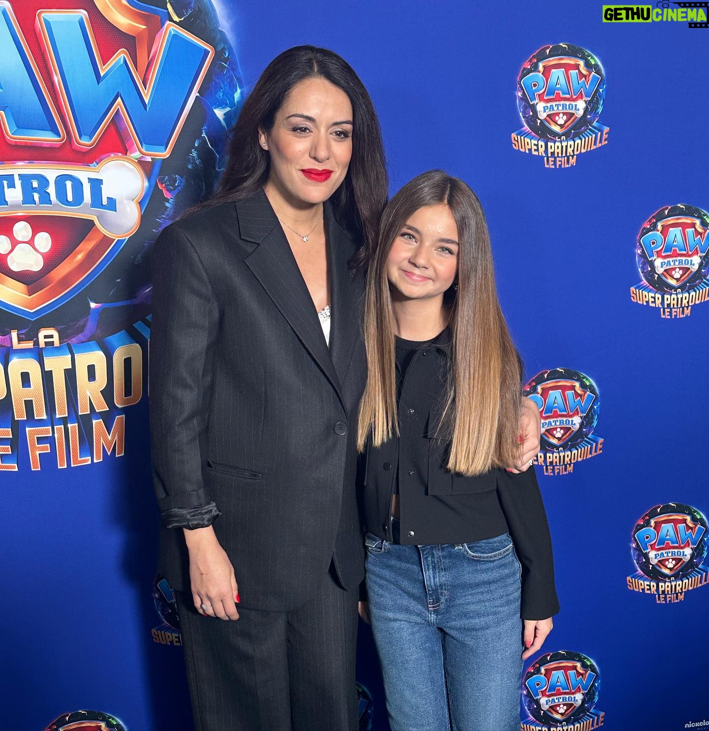 Valentina Tronel Instagram - Avant-première « La super patrouille » où j’ai doublé la voix de Liberty 🫶🏼 Très heureuse de cette expérience et d’avoir revu toute l’équipe 💖 En salle le 11 octobre ☀️ - @paramountpicturesfrance