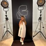 Valentina Tronel Instagram - Trop belle journée 🤍 @karllagerfeld