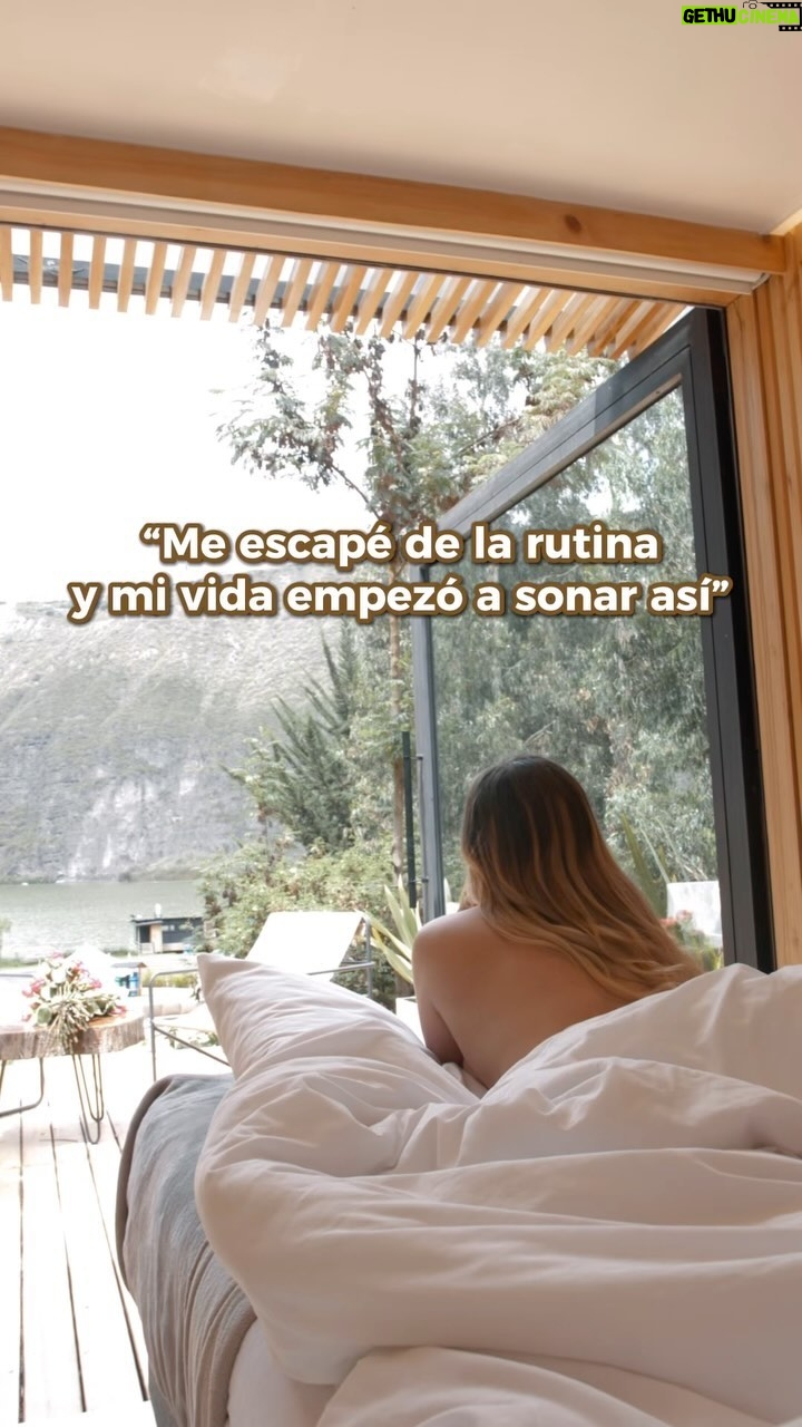 Valentina de Abreu Instagram - La belleza que ves en todo lo que te rodea, es un reflejo de la belleza que hay en ti✨🥹💕 Muchos me preguntaron en donde estaba y es en @hawkay_yambo 💕🌿🪵 que lugar tan mágico. Yo regresé recargada de ese lugar 😍 Gracias @marcoduchely por este video tan hermoso 🥹💕 eres increíble #belleza #naturaleza #felicidad #valentinadeabreu #lagunadeyambo #ecuador #milindoecuador