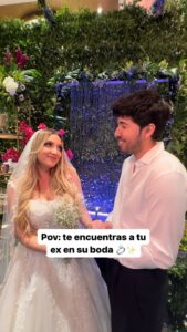 Valentina de Abreu Instagram - Hoy nos encontramos en mi boda 🤡😳 JAJAJAJA 🤣😂🤣 El vestido del video es de @promoda.ec 👗