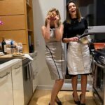 Valentine Thomas Instagram - Cooking with my mom 😂 “are you sure that’s how you do it?”. Pretty sure mom, pretty sure 😂