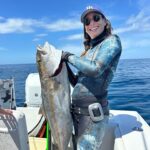 Valentine Thomas Instagram – Florida tour 🌴. My baby girl got to catch a few fish with me all over Florida! Did not foresee how hard it would be to squeeze in into my 5mm 😂 My last time diving, I was about ready to cut it open. Bring on the 1mm weather, we’re ready for our girls summer 😁🥰🤰Oh yeah @danielf86 was there too 😂