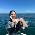 Valentine Thomas Instagram – Florida tour 🌴. My baby girl got to catch a few fish with me all over Florida! Did not foresee how hard it would be to squeeze in into my 5mm 😂 My last time diving, I was about ready to cut it open. Bring on the 1mm weather, we’re ready for our girls summer 😁🥰🤰Oh yeah @danielf86 was there too 😂
