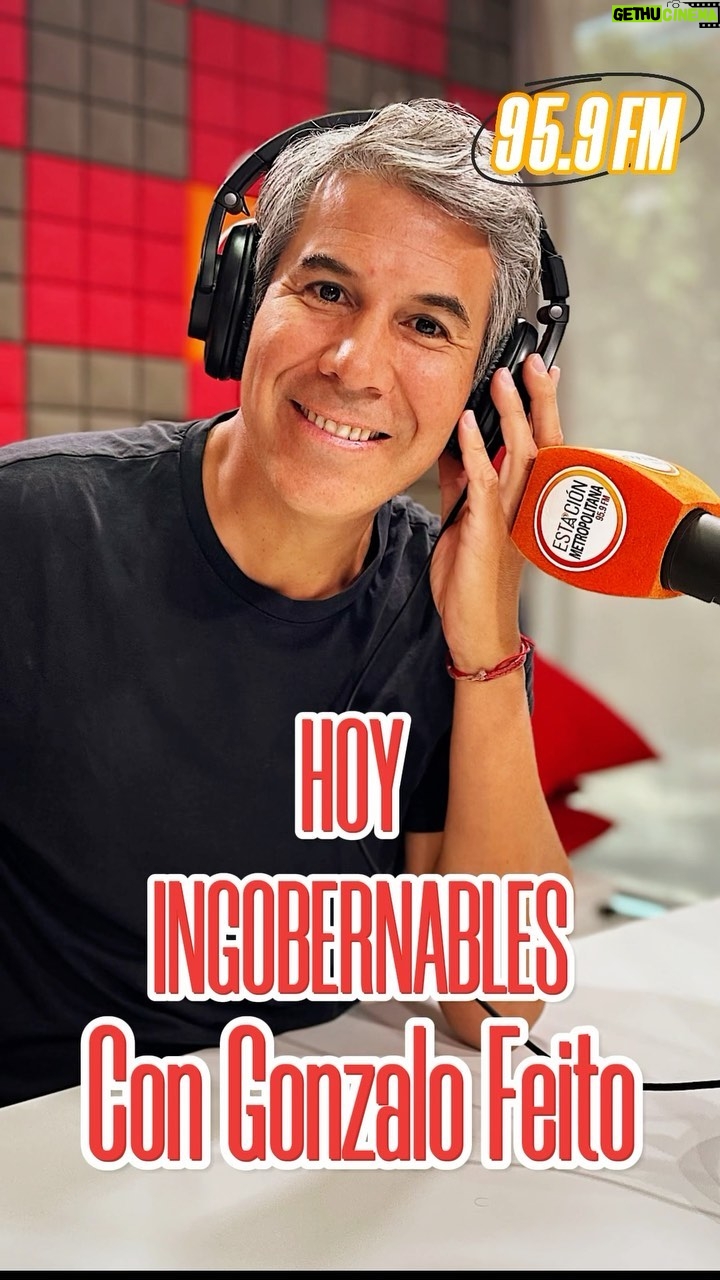 Valeria Ortega Instagram - ¡Recuerda! A la 17 hrs comienza #Ingobernables en #LaMetro 🙌🏻 @gonzalofeito estará junto a @vale_ortega y @emeteriouretacastro Te esperamos en la señal 95.9 y YouTube: La MetroFM 🔥 #Contingencia #Ingobernables #LaMetro #MeVoyALaMetro