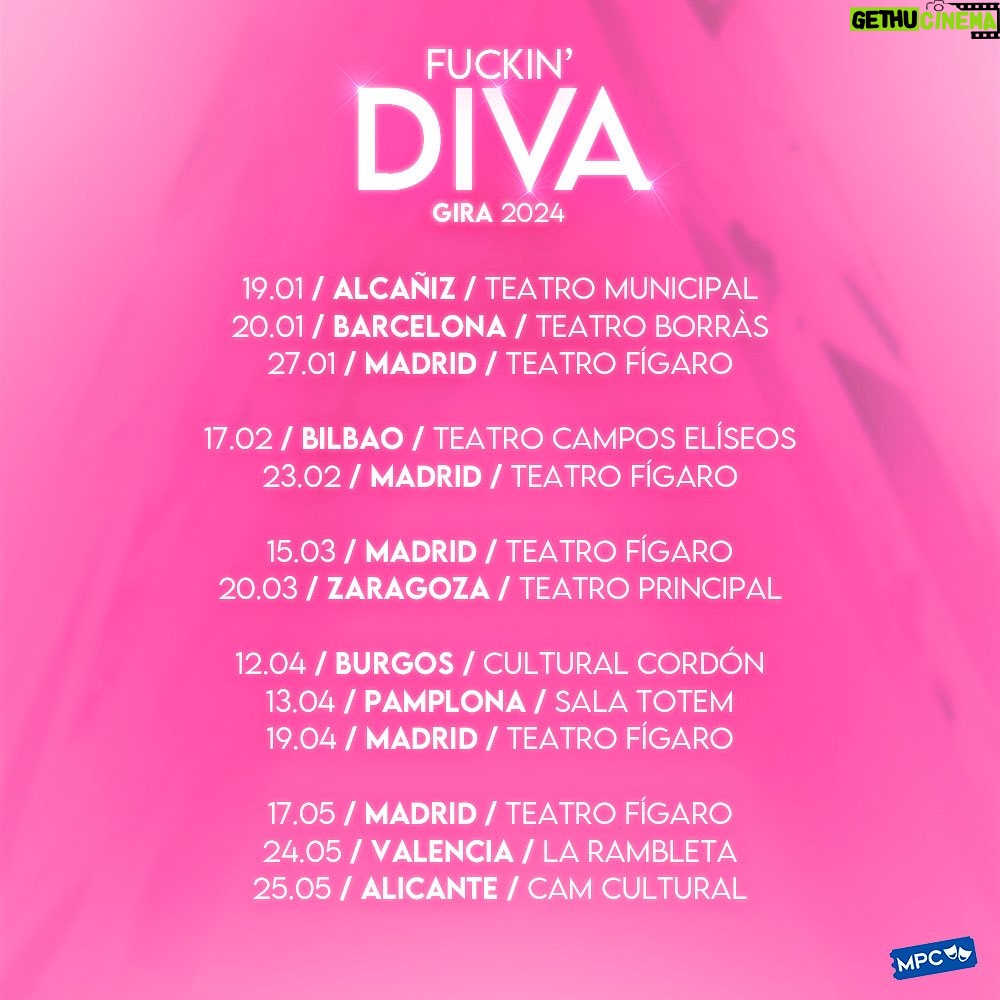Valeria Ros Instagram - La diva llega a los teatros 👩🎤👩🎤👩🎤BURGOS, MADRID, PAMPLONA Y BARCELONA YA A LA VENTA!!!!Cartelazo que le ha quedado brutal a @simonxcastro. Nuevo show BaBies. Todas las fechas y entradas en mpcentradas.es y en el enlace de la bio. LA RUTITA EMPIEZA EN ENERO💖 · 19 de enero - Teatro Municipal de Alcañiz · 20 de enero - Teatro Borràs de Barcelona · 27 de enero - Fígaro de Madrid · 17 de febrero - Campos Elíseos, Bilbao. · 23 de febrero - Fígaro de Madrid · 2 de marzo - Cartagena - Nuevo Apolo · 15 de marzo - Fígaro de Madrid · 20 de marzo - Teatro Principal de Zaragoza · 12 de abril - Burgos - Cultural Cordón · 13 de abril - Sala Totem de Pamplona · 19 de abril - Fígaro de Madrid ·17 de mayo - Fígaro de Madrid · 24 de mayo - La Rambleta de Valencia · 25 de mayo - CAM Cultural Alicante #standup #comedia #gira2024 #entradasBio