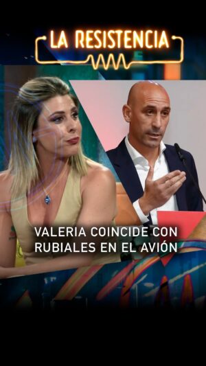 Valeria Ros Instagram - Que @_valros ha vuelto a España en el mismo avión que Rubiales. Llega a pasar en otra época y la historia sería distinta. Ni una fichita. Ni una mirada. Está a otras cosas ahora, sí.

#laresistencia