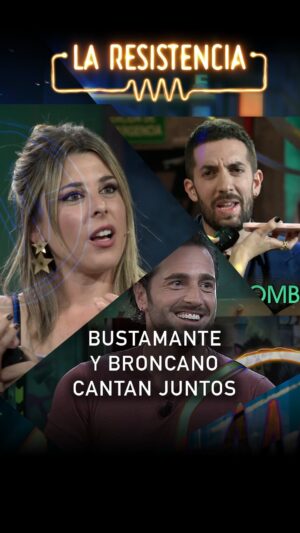 Valeria Ros Instagram - Es tan temazo ‘Dos hombres y un destino’ que hasta con la voz de gato atropellado de Broncano te dan ganas de cantarla. Hasta con el sonido pocho de una llamada suena bien el @davibusta 

#LaResistencia @_valros
