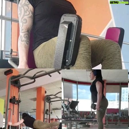 Valeriya Bukina Instagram - На Попу В ЗАЛЕ 💪#спорт #мотивация #фитнес #wellness #bodybuilding #fitness #motivation #trening