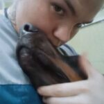 Valeriya Bukina Instagram – Такая работа, просто обнимать 🦮#собака #друг #доберман