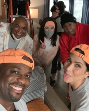 Valery M. Ortiz Instagram - Soooo which “DINA” was your favorite in tonight’s episode?!? Ya’ll already know which one was mine! 🤓✌🏽
.
Filming this episode was soooo much fun!!! I got so excited the first time I read the script! The amount of *quick* changes @doronbell and I had was craaazy! 😳 We essentially had to film all of the Dina/Doug scenes as EACH of those personalities! Haha SO thankful for our stand-ins, hair and makeup team, wardrobe lovelies, and our ADs for helping us make it happen so fast! And of course @thejonrosenbaum for making the filming process of this crazy episode seamless! 🥳 
.
.
.
.
.
.
.
#GabbyDuran #gabbyduranandtheunsittables #newepisode #disneychannel #tvmom #multiplepersonalities #behindthescenes #bts #quickchange