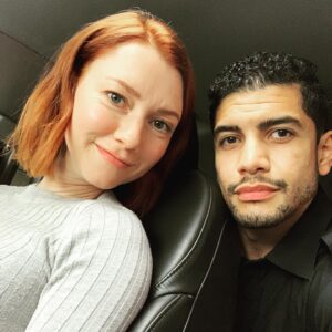 Valorie Curry Instagram - Behind the scenes pics of Episode 3, courtesy of the incomparable @rickgonzalez (who actually knows how to pose for a photo).
#thelostsymbol 
@thelostsymbolpeacocktv