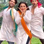 Vandana Lalwani Instagram - Happy Birthday @yuvraajparashar 🎂🫶 The magic of Three ✨ 🕺💃🕺 #dancereels #reelsindia #reelsinstagram #yuvraajparashar #vandanalalwani #salmanshaikh #friends #gallagoodiyan #actors