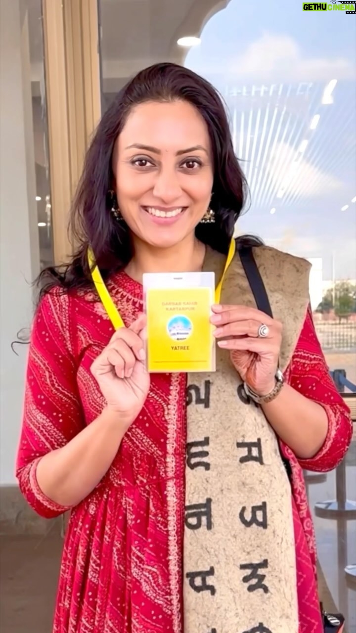Vandana Lalwani Instagram - Faith knows no boundaries. Waheguru π A beautiful & peaceful experience visiting the Gurdwara Darbar Sahib Kartarpur. . . . #reelsindia #travelreels #kartarpurcorridor #satnamwaheguru #kartarpurgurudwara #sindhi #punjabi #peace #india #border #indpakborder #faith #vandanalalwani Wearing @nehamtaonline