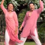 Vandana Lalwani Instagram - Life is beautiful with friends like family 🫶 #friendslikefamily #siblings #twinning #pink #pinkkurta #jikarda #specialday #salmanshaikh #vandanalalwani #bhaidooj #dancereels