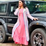 Vandana Lalwani Instagram - 💖 Outfit @omaanajaipure Enchanted Garden Co ord Set 💃 #instapic #ootd #cordset #dress #cottonsilk #vandanalalwani #photography #jaipur #actress