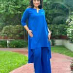 Vandana Lalwani Instagram - Dressed to Chill 😎 Wearing @unidraa most comfortable clothing ❤️ Checkout https://www.unidraa.in/ #instapic #ootd #cotton #coordset #solidcolor #comfortableclothing #indianwear #vandanalalwani