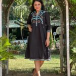 Vandana Lalwani Instagram – Strong. Confident. Unstoppable. ✨
.
.
.
Wearing these amazing outfits from @aadews__ 
PR @maverick.communication01 
#ootd #newcollection #cotton #stylish #comfortable #vandanalalwani #coordset #cottondress #kurti #explore