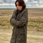 Vanesa González Instagram - dipinto di blu