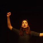 Vanesa González Instagram - enero de Sara Gallardo dirección @analia_fedra domingos 20hs @teatroelextranjero ph @sebasmiquel entradas por @alternativaescena o boletería del teatro.