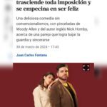 Vanesa González Instagram - se va otro finde de esta obra que adoramos🌊 Comienzo dirección Daniel Veronese Sábado 22hs Domingo 16hs @teatroelpicadero 🎟️@plateanet