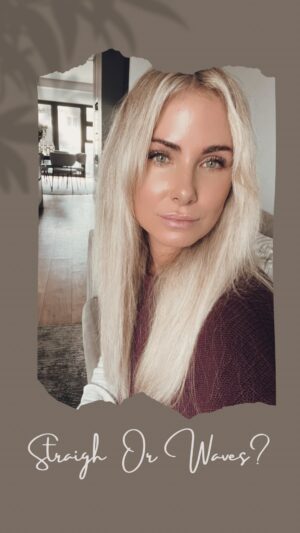 Vanessa Evigan Instagram - Wanted to see what my crazy weird wavy hair would look like if I blew it straight like I did EVERY DAY back in the 90s. Ummmmmm NOPE. Didn’t love. So I clapped like Evie from “Out Of This World” (if you know you know Evie) & me again! Now I don’t have to wash my hair for a week since I actually did it!!!!